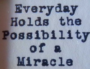 Miracle pendant