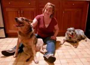 Bleu, Sheryl and Kenna, October 2012